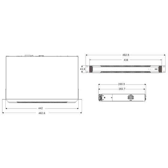 Сервер керування TVT TD-A702E2-A0 для системи відеоспостереження (77-00437) Київ