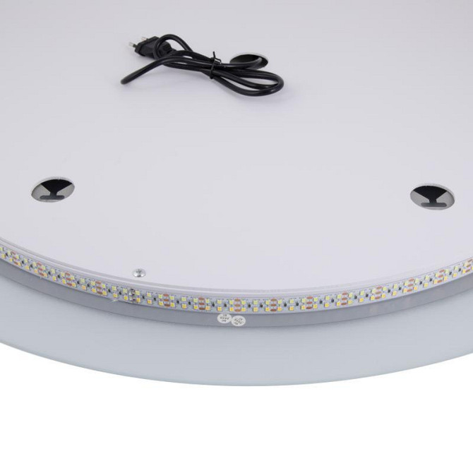 Дзеркало настінне кругле сенсорне Qtap Taurus (TA1) R800 з LED-підсвіткою Touch, з антизапотіванням Харків - фото 8