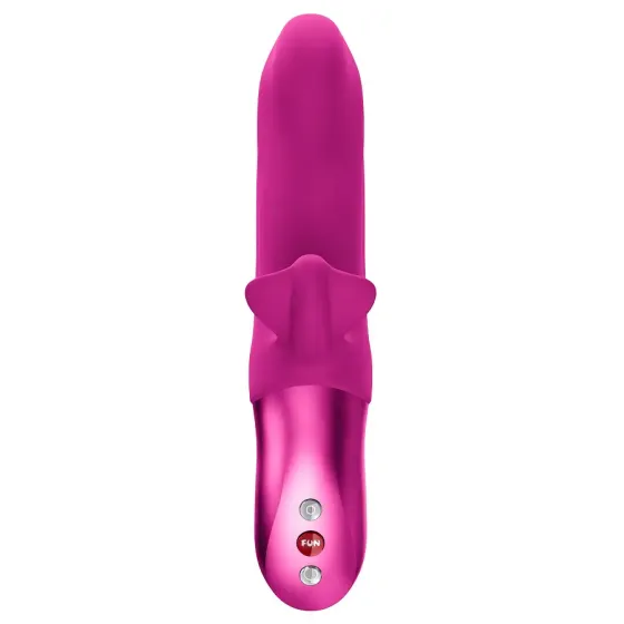 Пульсатор з вібрацією кліторального відростка Fun Factory BI STRONIC FUSION Magenta, 2 мотори Львів