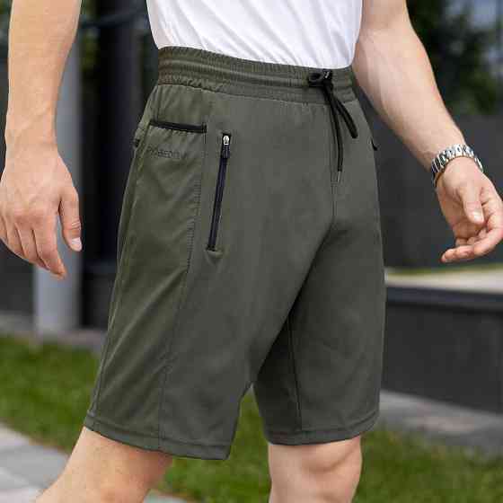 Мужские шорты прямого кроя хаки Pobedov Vil'nyy Киев