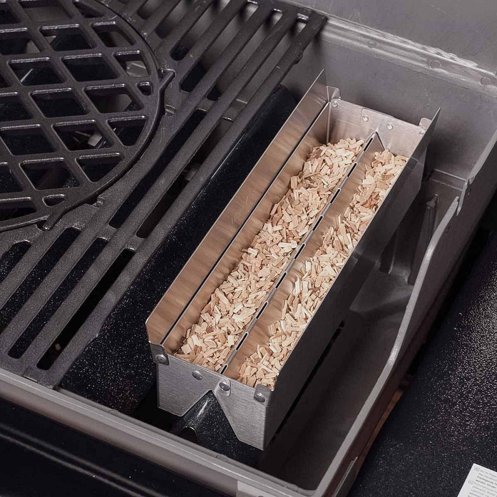 Коробочка для копчения SANTOS для газовых грилей Weber, 30 x 8,6 x 6,6 см 900501 Код: 011552 Ровно - изображение 2