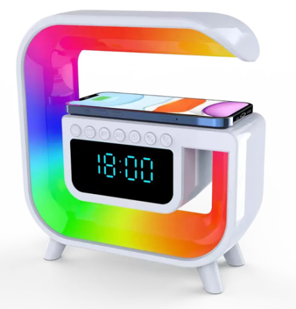 Настольная смарт лампа-ночник G-Smart G30 с беспроводной зарядкой Днепр