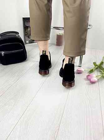 Sothby 's Туфлі жіночі Sothby 's M-373 чорні (весна-осінь, замша натуральна) (3146) Коломыя