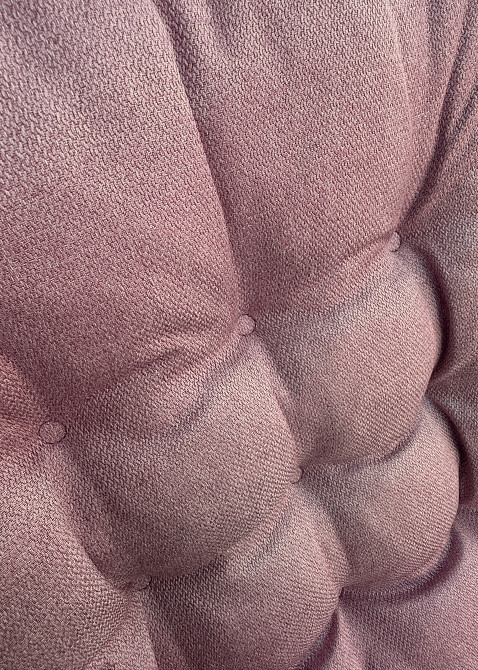 Подушка для стільців (50x120х8 см) подвійна Decorator Мальмо колір пудровий 84-125 Київ - фото 7