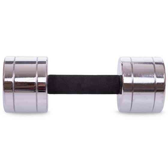 Гантель 9 кг хромированная Record-5202-9 Киев