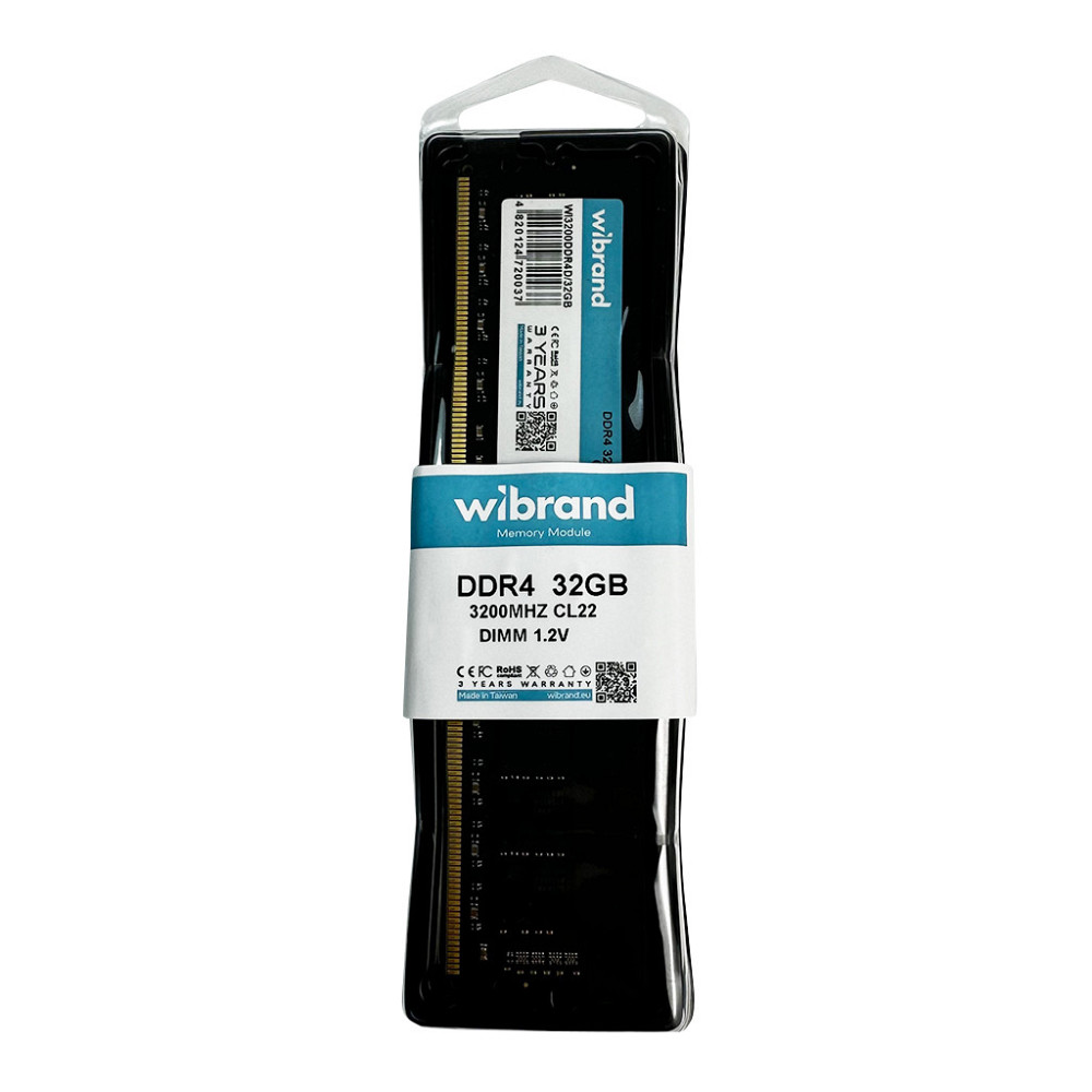 Оперативная память Wibrand 32GB 3200MHz Киев - изображение 2