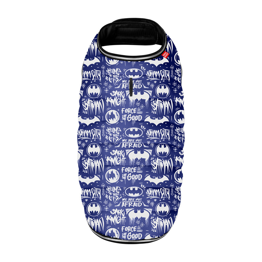 Курточка-накидка для собак WAUDOG Clothes, малюнок "Бетмен біло-блакитний", XS, А 26 см, B 33-4 Коломыя - изображение 2