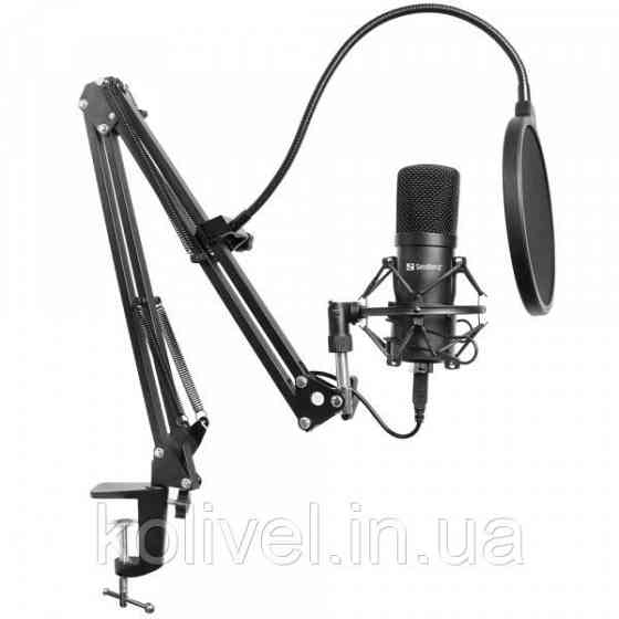 Ігровий стрім мікрофон Sandberg Streamer Kit USB, кабель 2,5м. (126-07) Київ