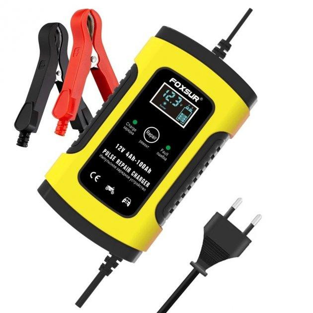 Автомобильное зарядное устройство для аккумулятора Foxsur 12V 5A Винница - изображение 4