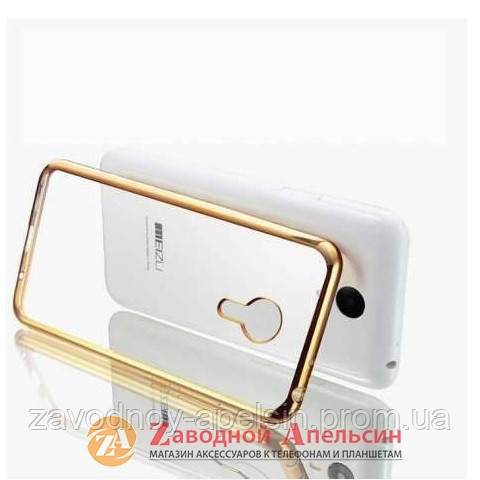 Meizu M2 чохол Electroplating Gold Одеса - фото 1