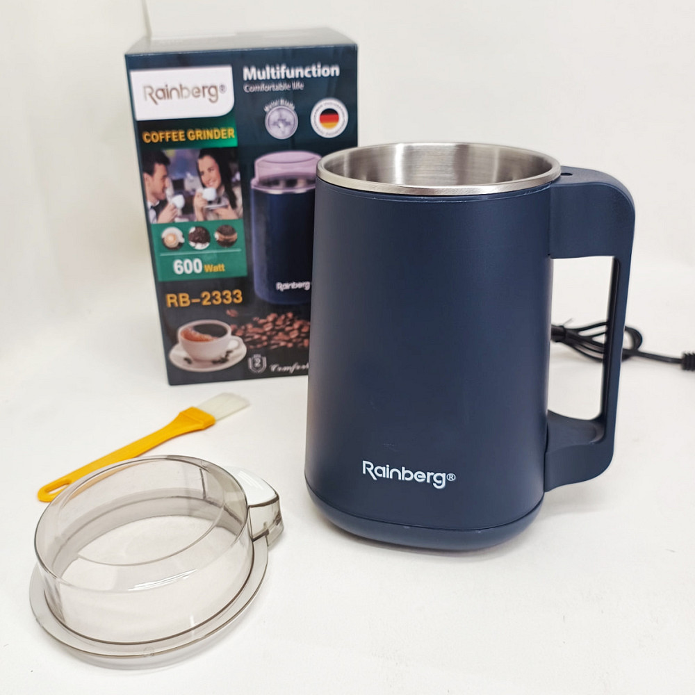 Апарат для измельчения кофе, Кофемолка электрическая кухонная с ножами, Кофемолка для кофе и сахара EF-92 Львов - изображение 4