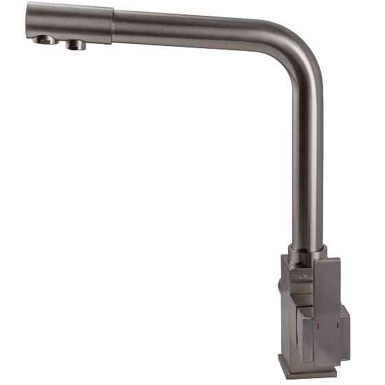 Змішувач для кухні під осмос Globus Lux LAZER GLLR-0100-8-STSTEEL Луцк