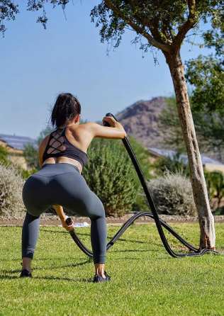 Канат тренувальний для кросфіту 6м Battle Rope WCG W-38х6 Київ