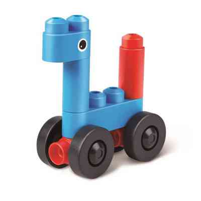 Конструктор PolyM Машинки и зверята 6 деталей (760001) Винница