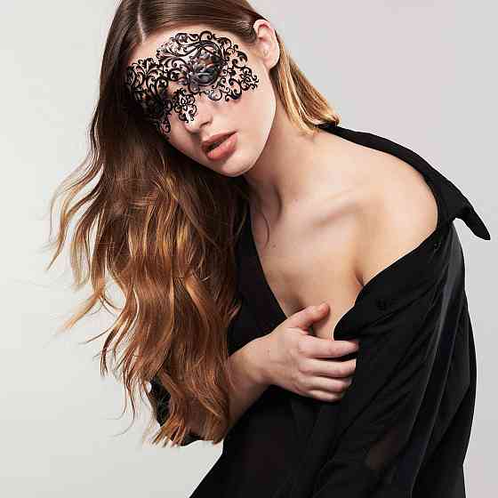 Вінілова маска на стікерах ДАЛІЛА Bijoux Indiscrets (Іспанія) Sex Aura Київ
