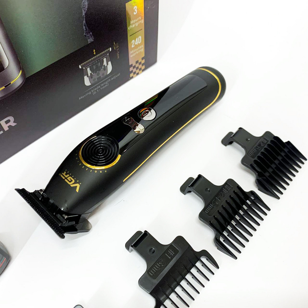 Тример для стрижки акумуляторний професійний, Стильна машинка для стрижки, Тример бездротовий UA-61 Львів - фото 17