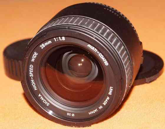 Sigma AF 28mm f/1.8 Wide для Nikon. Харків