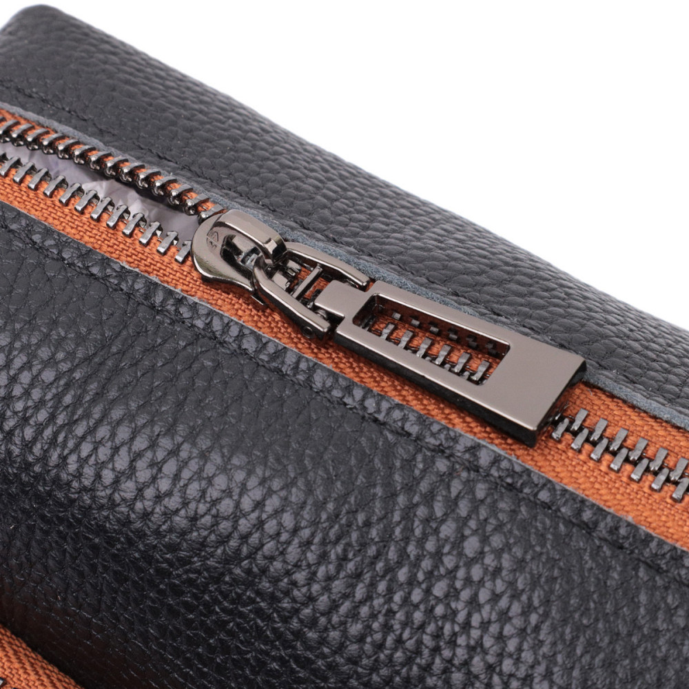 Сумка для женщин на каждый день из натуральной кожи Vintage 22588 Черный Киев - изображение 8