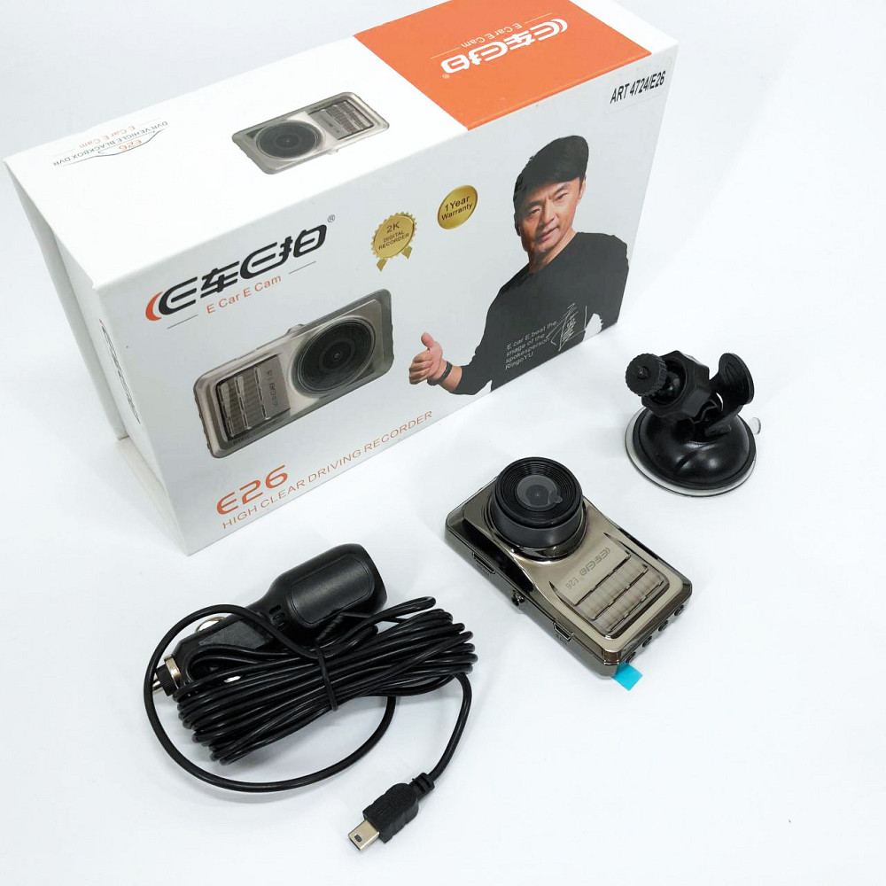 Автомобільні відеореєстратори DVR E26 1080p, Реєстратор в машину, Автомобільний MU-653 відеореєстратор fullhd Київ - фото 7