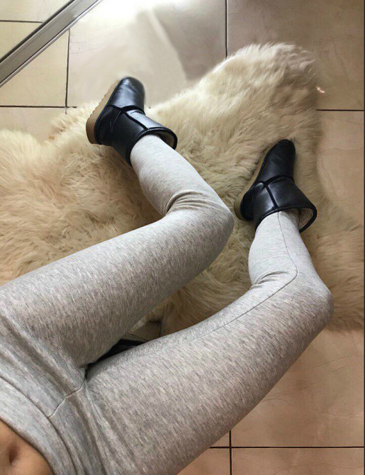 Трикотажные теплые лосины на меху Millennium 40 Киев - изображение 1