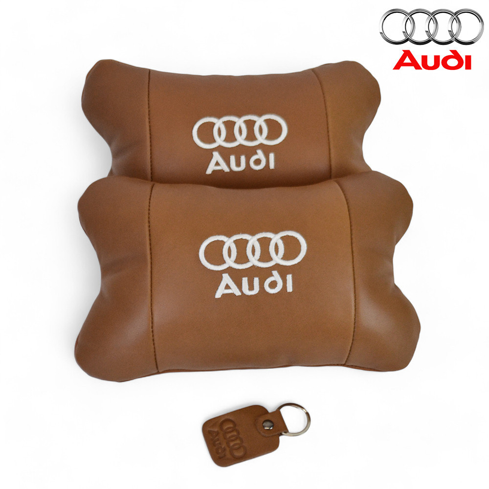 Подушка підголовник в подарунок Audi Ауди, Подушки під голову автомобіль, Подушки під QD-547 голову машину Київ - фото 1