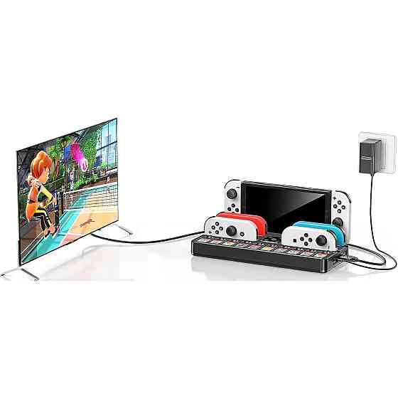 Подставка Nintendo Switch Standard / OLED HDMI зарядка для джойконов OIVO NG-SW804X Киев