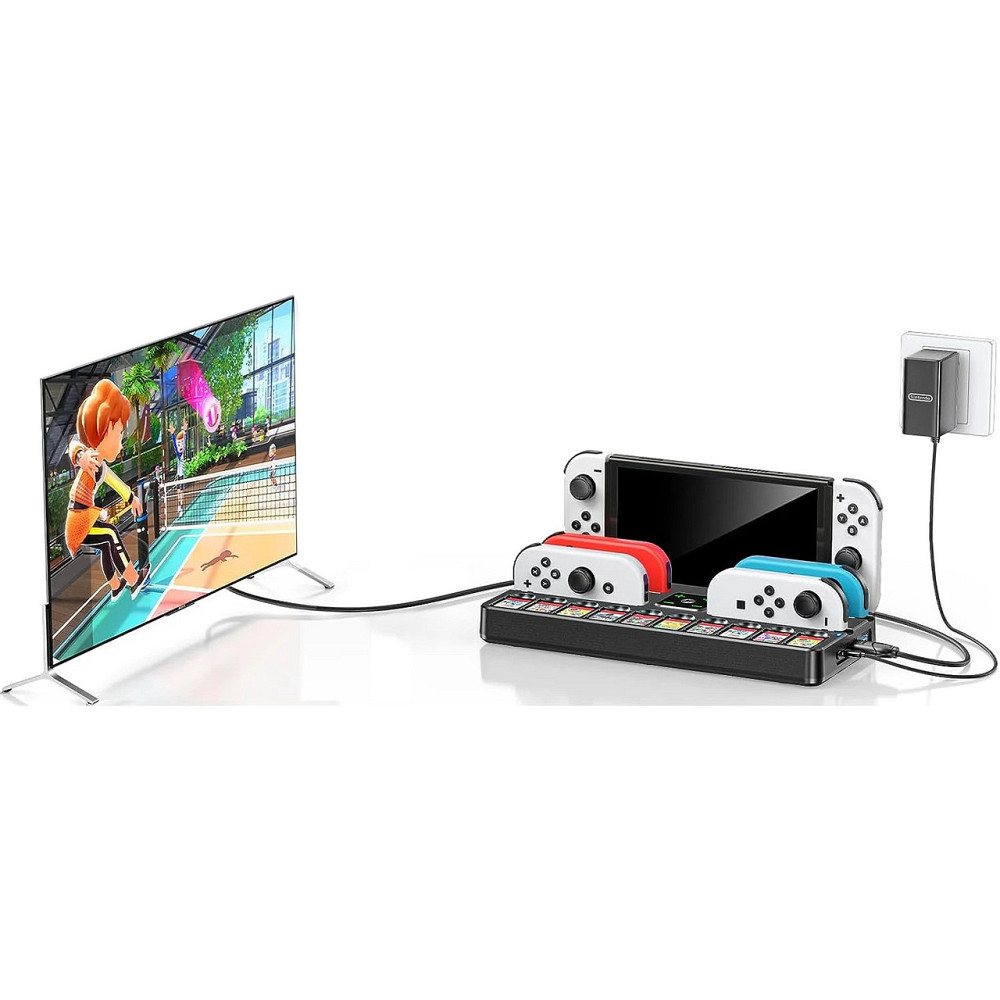 Подставка Nintendo Switch Standard / OLED HDMI зарядка для джойконов OIVO NG-SW804X Киев - изображение 2
