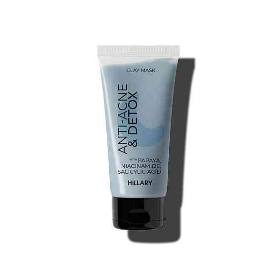Глиняная детокс-маска для проблемной кожи лица Anti-Acne & Detox Clay Mask Hillary 90 мл Киев
