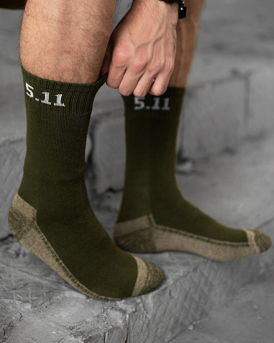 Термо носки олива Одесса - изображение 1