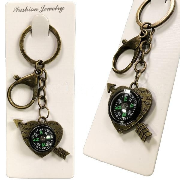 Брелок для ключів стильний компас Київ - фото 1