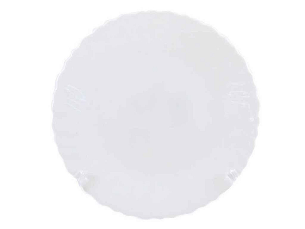 Тарелка мелкая 21,3см No8,5 White (6шт/уп) волнистый край LHР85 ТМ LUMINES Киев - изображение 1