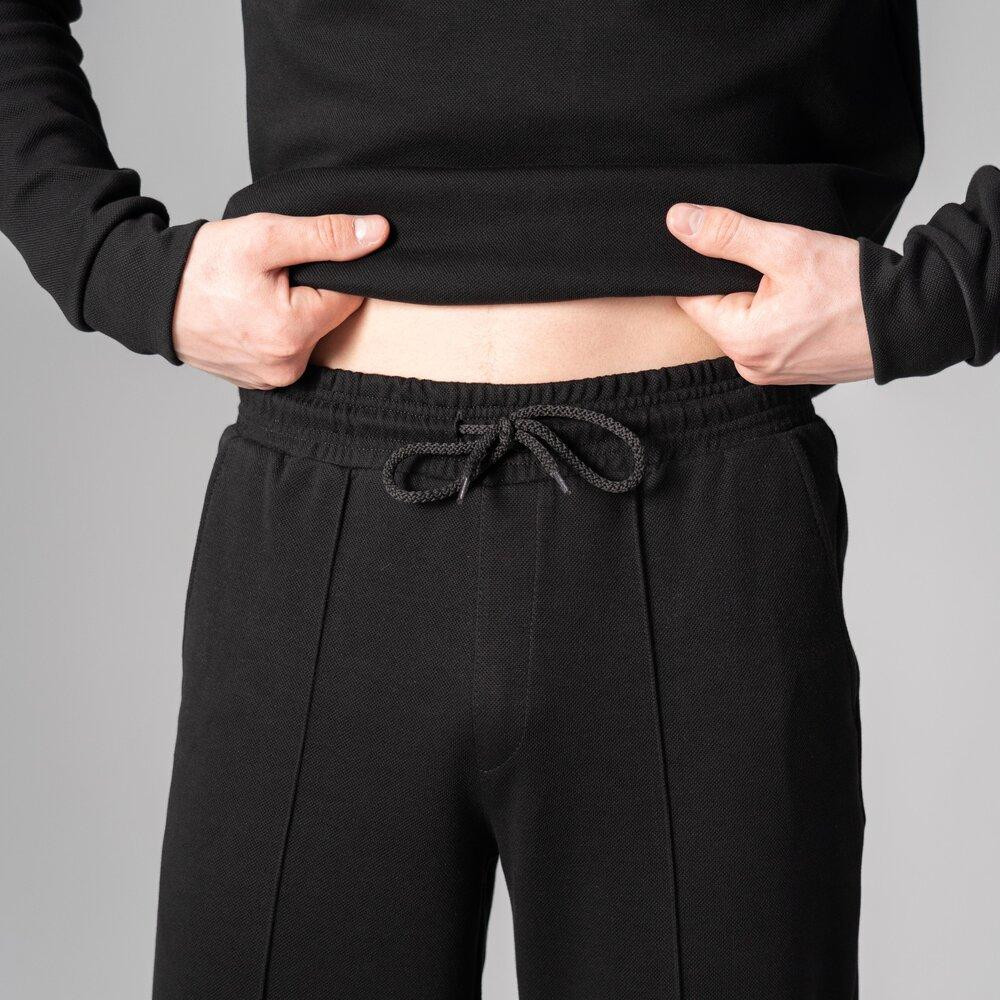 Мужской черный спортивный костюм Pobedov Binance. Комплект брюки и кофта осенний Киев - изображение 19