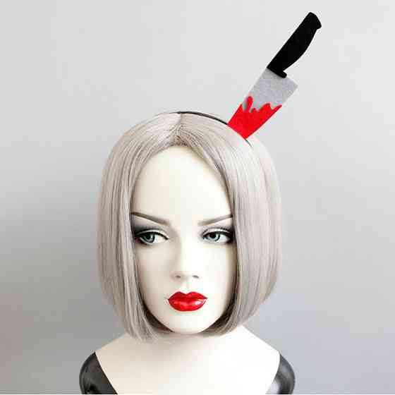 Обруч на Хэллоуин Нож one size разноцветный Киев