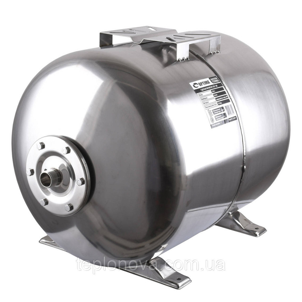 Гидроаккумулятор 100л OPTIMA 10bar гор. нержавейка Черновцы - изображение 1