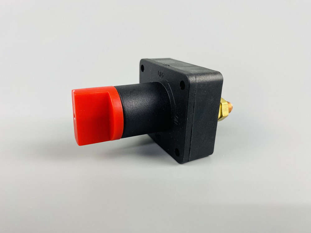 Вимикач маси універсальний, механічний 12/24 В (червона мідь) 150 A. М6 — мідний болт Мукачево - фото 6