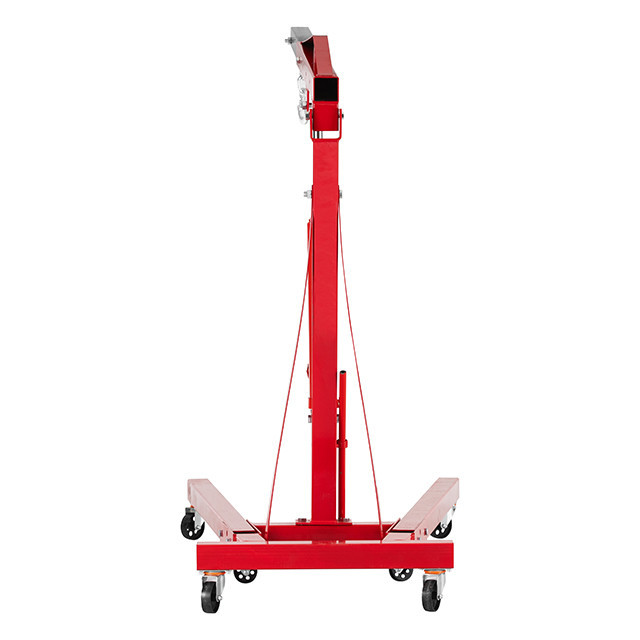 Кран-знімач двигуна гідравлічний підкатний 1 т INTERTOOL GT0807 Київ - фото 4