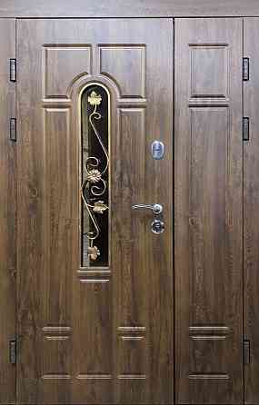 Двери вуличні Redfort, модель Арка з ковкою , комплектація Стандарт плюс (2 контура Київ