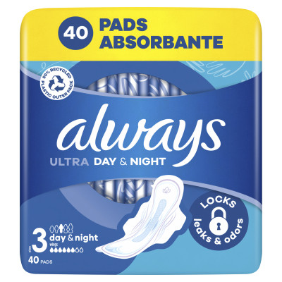 Гігієнічні прокладки Always Ultra Day&amp;Night (Розмір 3) 40 шт. (8700216450287) Вінниця - фото 2