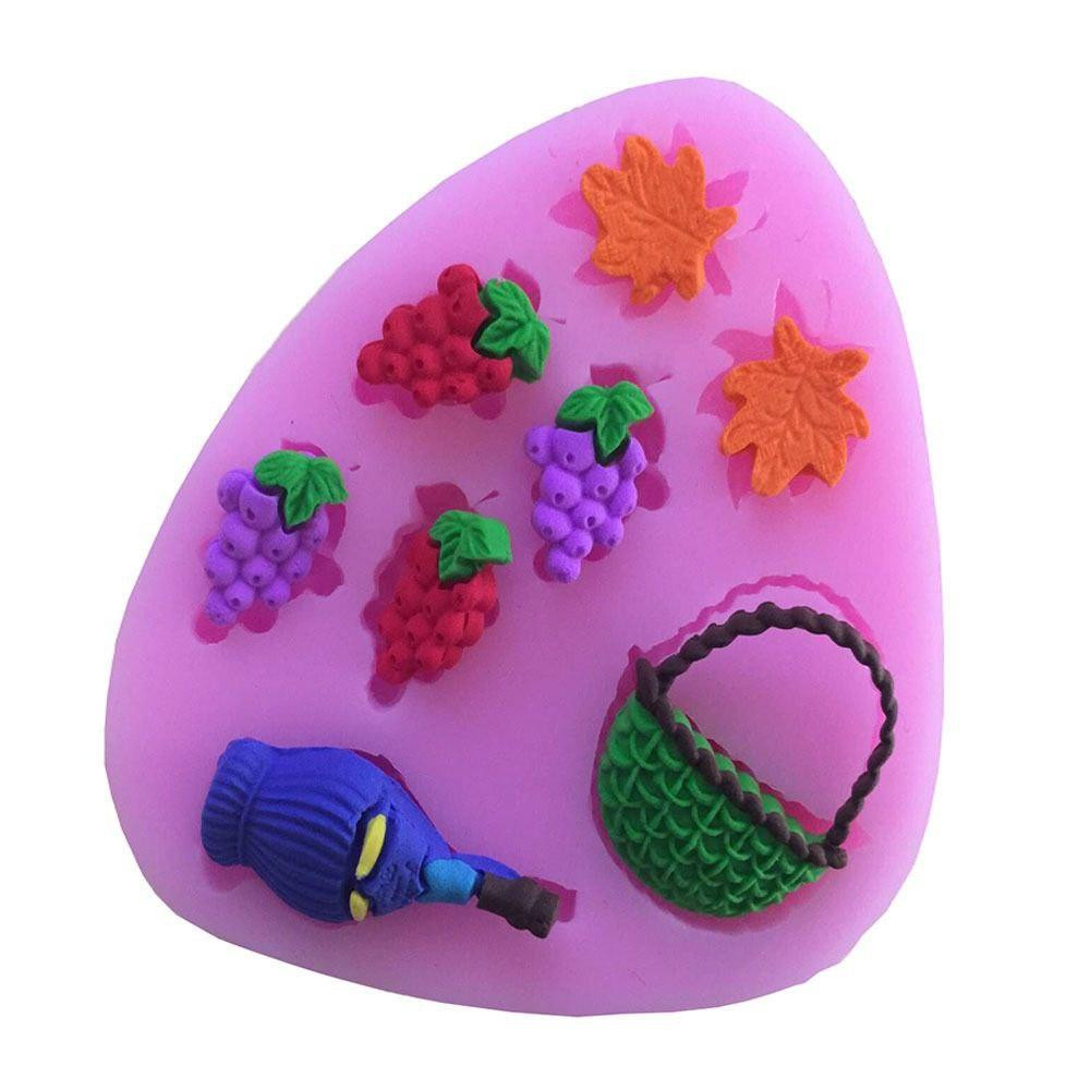 Молд силиконовый Виноград и вино 80 на 72 см рожевий Киев - изображение 8