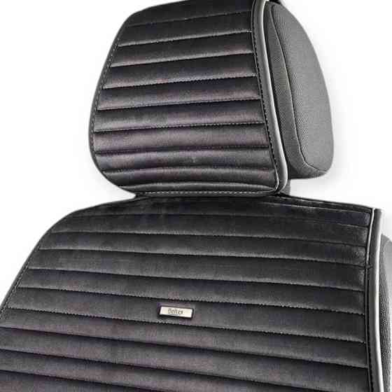 Накидки сидіння barcelona (передні) смуга чорні Мукачево