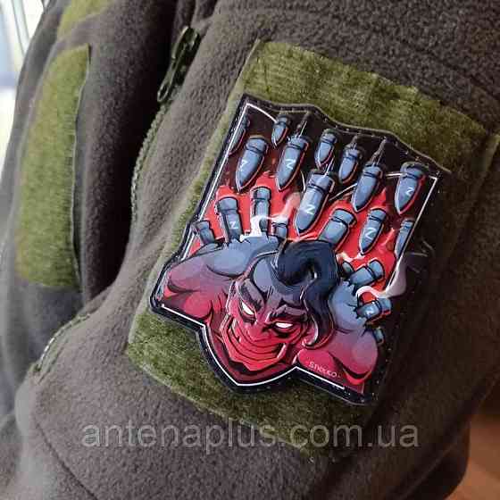 Крепкий джин шеврон / патч Киев