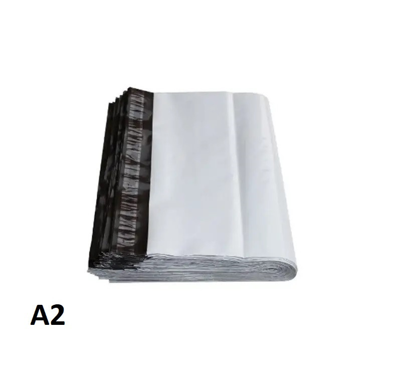 Курьерские пакеты размер А2 400мм на 600мм +40мм клапан (50шт) Киев - изображение 1