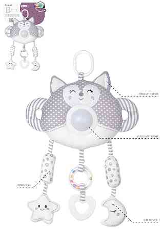 Іграшка музична Funmuch Підвіска Лисичка зі світловими ефектами (6756807) Київ