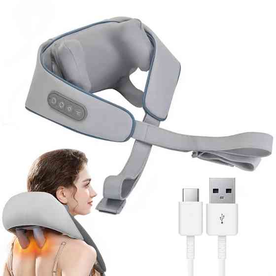 Масажер для шиї,спини та тіла з підігрівом Київ