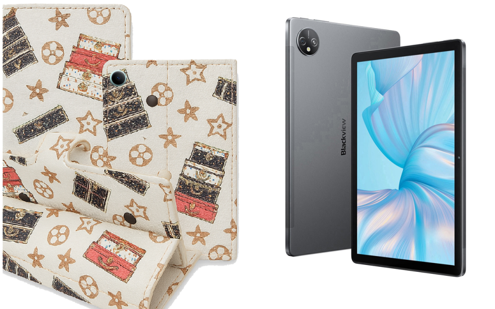 Книга-трансформер для планшета Blackview Tab 9, цвет Black Lyi White Киев - изображение 1