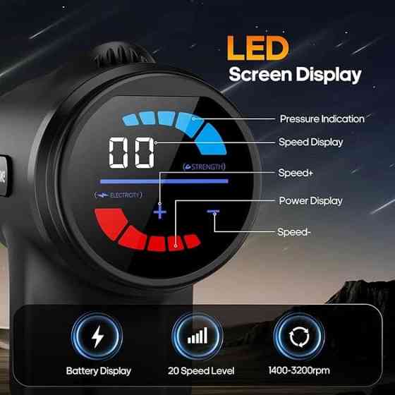 Перкусійний масажер AERLANG EM13 (некомплект) Луцк