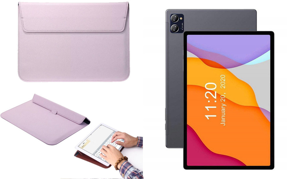 Чохол-конверт VitoCase для CHUWI HiPad X Pro, HiPad XPro (2022), з функцією підставки для планшета Фіолетовий Київ - фото 1
