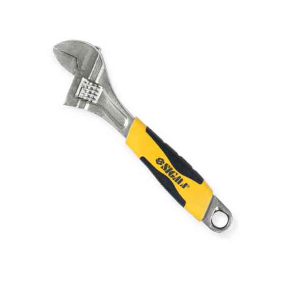 Ключ розвідний 250 мм гумовий CrV Мукачево