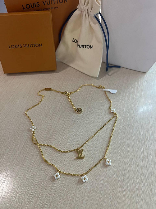 Двійне кольє Louis Vuitton з кулонами – вишуканість і стиль Одеса - фото 5