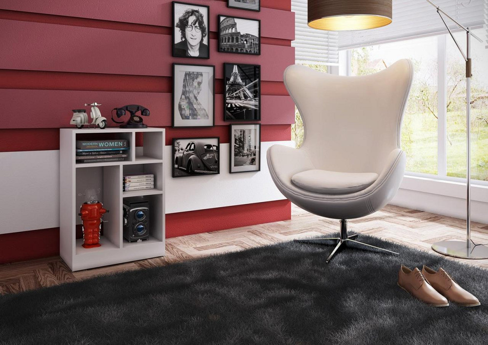 Книжковий стелаж "Бредбері 67" зефір Миколаїв - фото 2